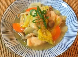 ほっこり♡白菜と鶏むね肉の中華だし煮-レシピのメイン写真