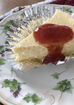 ホワイトXマスにホワイトチョコチーズケーキ-レシピのメイン写真