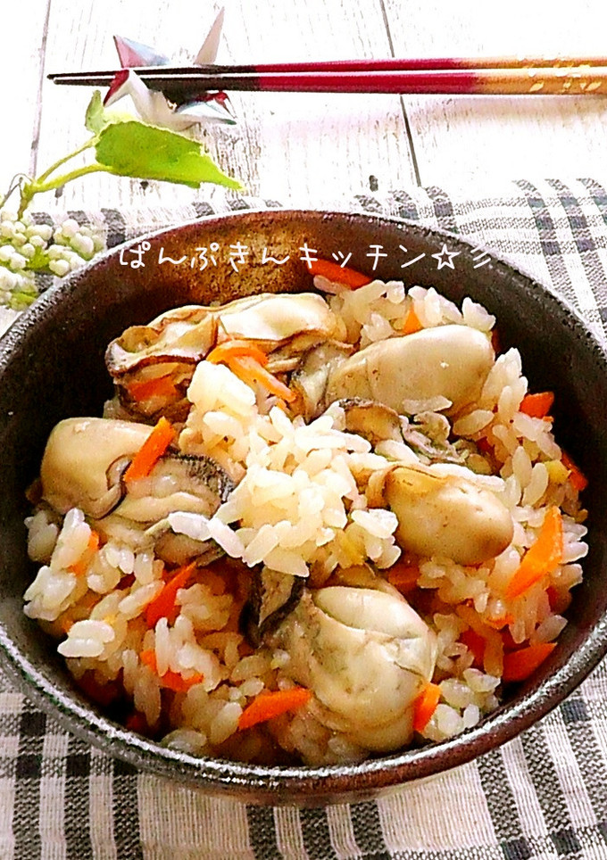 簡単♪牡蠣の炊き込みご飯-レシピのメイン写真
