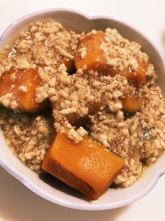 ★かぼちゃのそぼろ煮☆-レシピのメイン写真