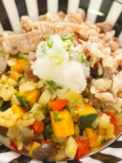 わんこ飯♪豚しゃぶ~大根おろしのせ~-レシピのメイン写真