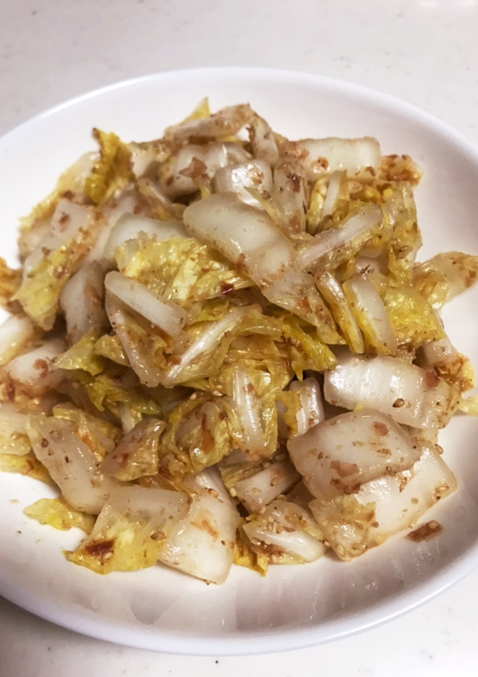 白菜のおかか白ごまあえ-レシピのメイン写真