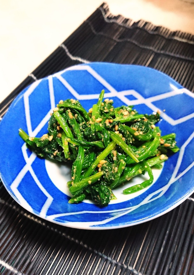 常備菜の定番に！ほうれん草の胡麻和え☆-レシピのメイン写真