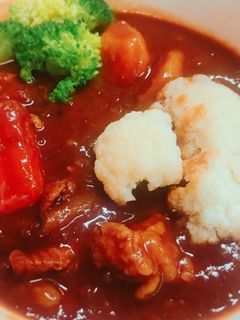 圧力鍋で!牛スジの柔らかビーフシチュー-レシピのメイン写真