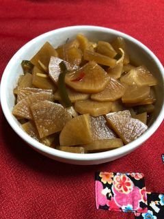 大根の醤油漬け-レシピのメイン写真