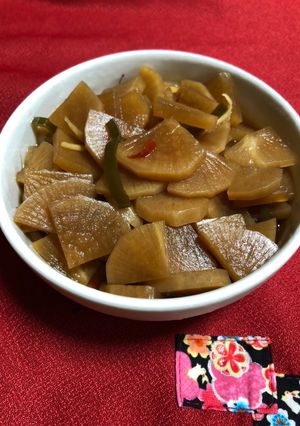 大根の醤油漬け-レシピのメイン写真