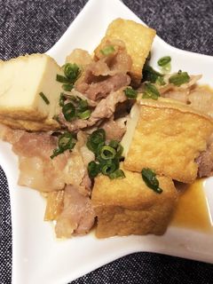 副菜に!簡単肉豆腐-レシピのメイン写真
