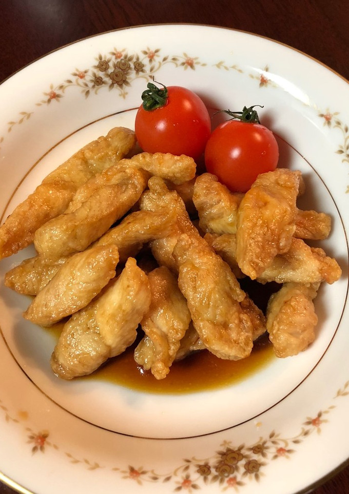 とっても簡単！ササミのオランダ揚げ-レシピのメイン写真