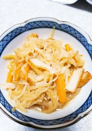 切り干し大根の煮物-レシピのメイン写真