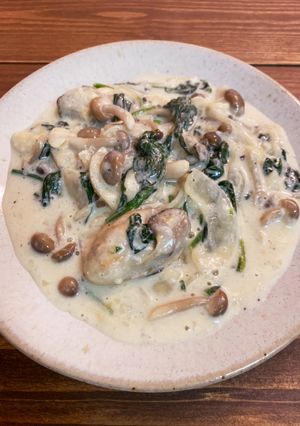 牡蠣のクリーム煮-レシピのメイン写真
