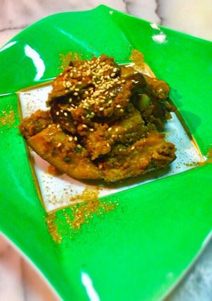 No2152 ナス挽肉山椒絡め煮-レシピのメイン写真