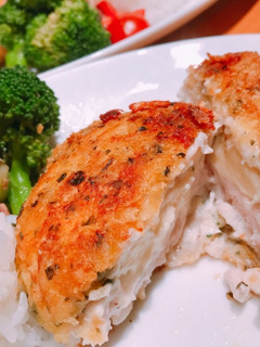 鶏肉とチーズの香草パン粉焼き-レシピのメイン写真