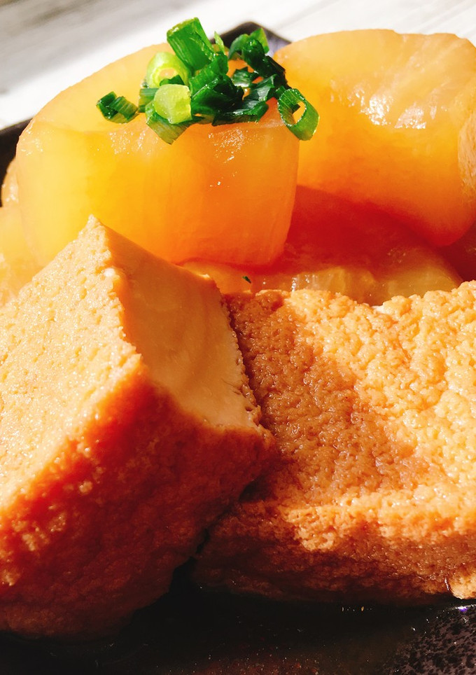 ほっこり和食♡大根と厚揚げの煮物-レシピのメイン写真