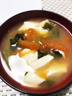 トマトのお味噌汁〜コクうま〜-レシピのメイン写真