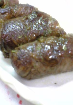 牛肉の肉巻きおにぎり-レシピのメイン写真