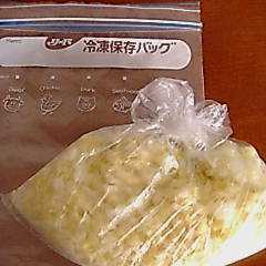 キャベツって冷凍できるんです♪-レシピのメイン写真