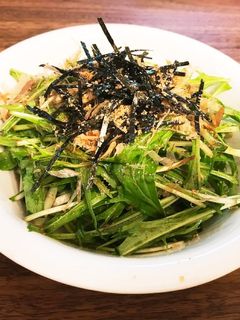 水菜のサラダ-レシピのメイン写真