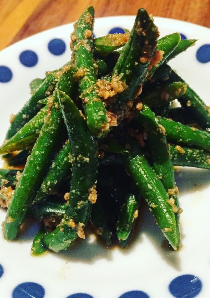 簡単◎いんげんの胡麻和え-レシピのメイン写真