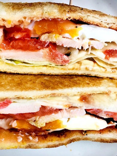 サラダチキンサンド-レシピのメイン写真