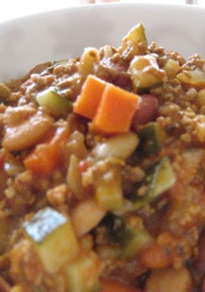ホット＆スパイシーチリビーンズ-レシピのメイン写真