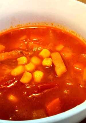 まろやか☆野菜たっぷりミネストローネ-レシピのメイン写真