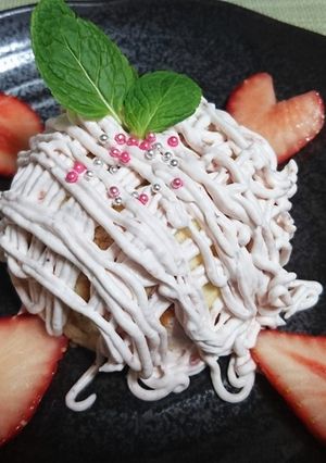 苺ジャムのケーキ-レシピのメイン写真