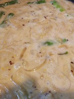 簡単パスタ・烏賊とアスパラのクリーム煮-レシピのメイン写真