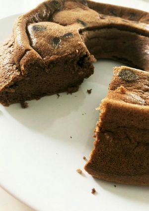 ココアシフォンケーキ-レシピのメイン写真