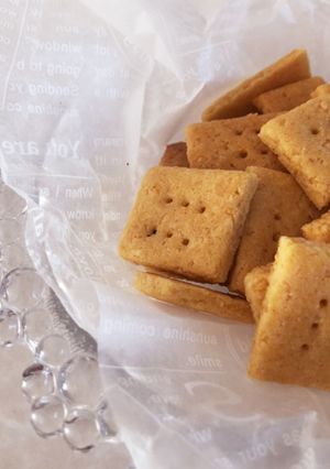 コーングリッツでチーズクッキー-レシピのメイン写真
