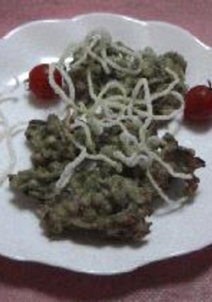節約メニュー♪トウマメの薄皮で作るかき揚げ-レシピのメイン写真