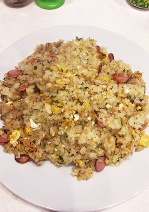 受験生ガッツリ炒飯-レシピのメイン写真