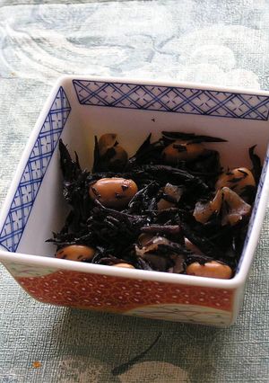 常備菜♪大豆、こんにゃく、ひじきの煮物-レシピのメイン写真