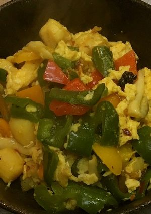 海老と貝柱のスパイス炒め-レシピのメイン写真