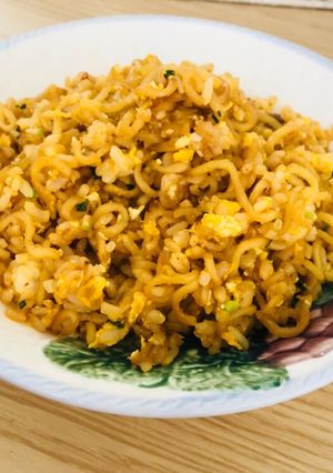 辛ラーメン炒飯-レシピのメイン写真