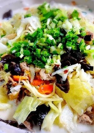 キャベツ大量消費⭐ちゃんぽん鍋-レシピのメイン写真