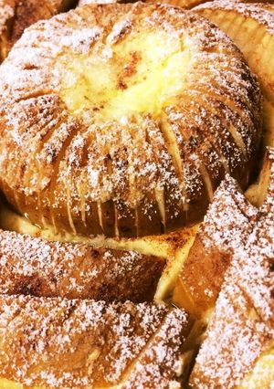 低糖質!ハッセルバックアップルパイ-レシピのメイン写真