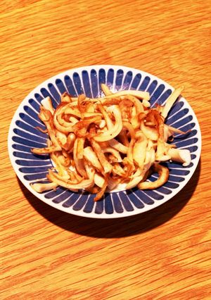 椎茸のじくのバター炒め-レシピのメイン写真