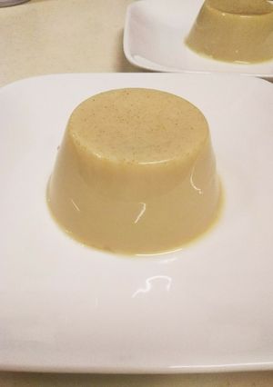 授乳中ママのおやつほうじ茶ラテ寒天ゼリー-レシピのメイン写真