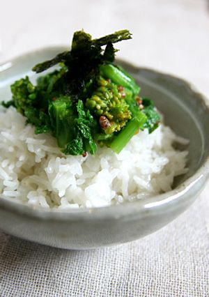 菜の花の辛子和え丼-レシピのメイン写真