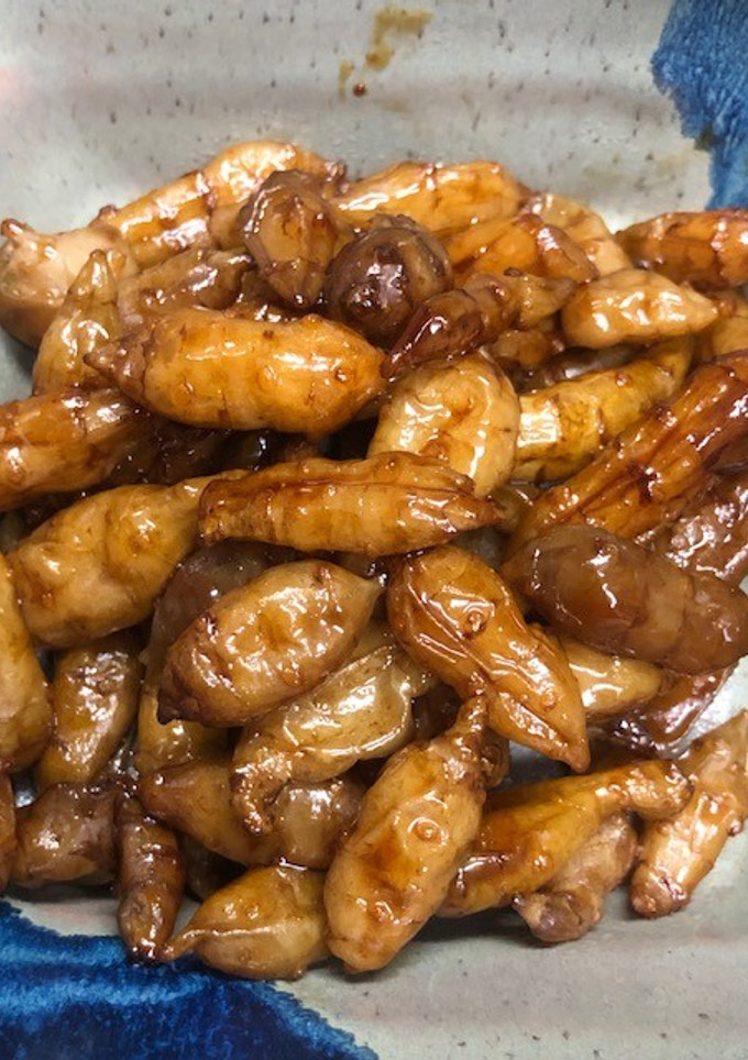 炊飯器で簡単！キクイモの甘辛煮-レシピのメイン写真