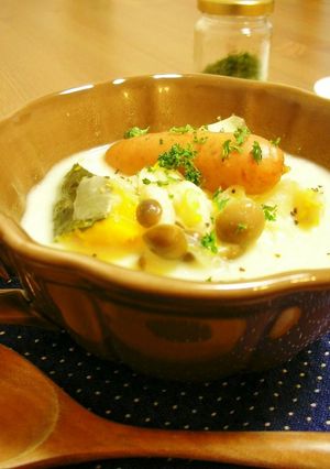 かぼちゃとソーセージのミルクスープ-レシピのメイン写真