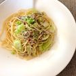 サバ缶とキャベツのペペロンチーノ☆