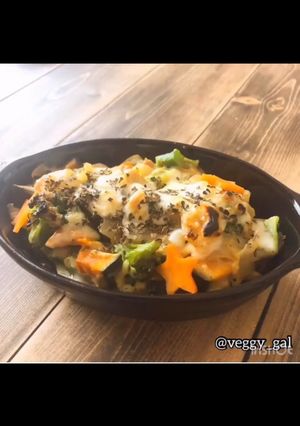 豆乳で作るヘルシー野菜グラタン-レシピのメイン写真