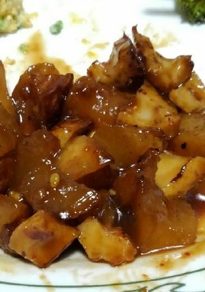 大根とちくわの焼き肉のたれ炒め-レシピのメイン写真