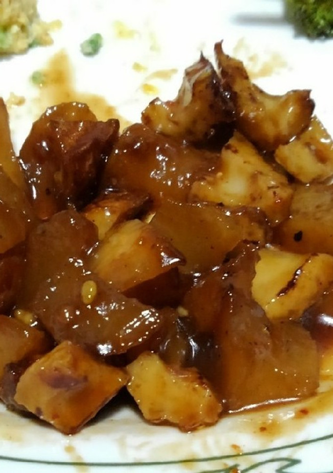 大根とちくわの焼き肉のたれ炒め-レシピのメイン写真