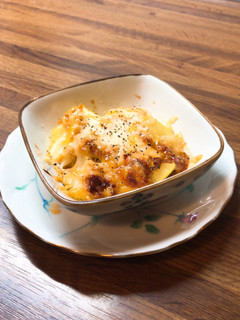 ジャガイモの納豆マヨチーズ焼き♪-レシピのメイン写真