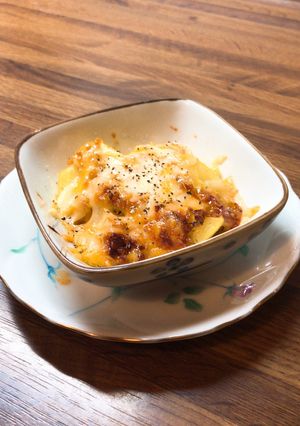 ジャガイモの納豆マヨチーズ焼き♪-レシピのメイン写真