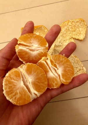 みかんを5秒でむく方法^ ^和歌山むき-レシピのメイン写真