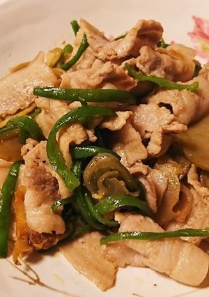 豚バラ肉とザーサイの炒め-レシピのメイン写真