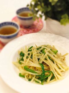 じゃがいもとピーマンの炒め-レシピのメイン写真